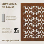 Easy setup. No tools!