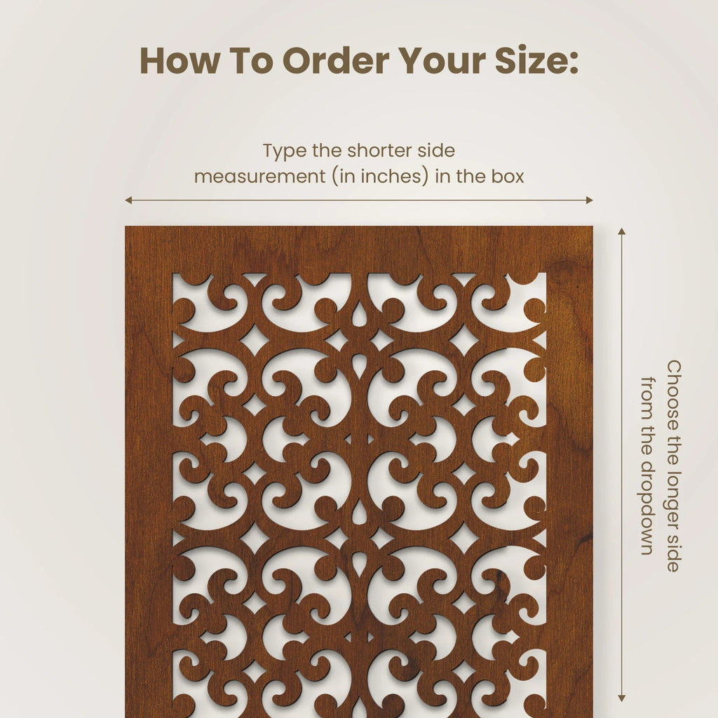 How to order your size